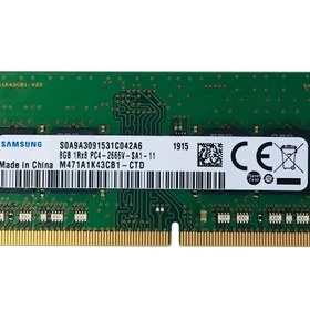 تصویر رم لپ تاپ 8 گیگ سامسونگ DDR4-2666 MHZ 1.2V یک سال گارانتی 