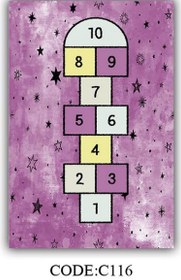 تصویر فرشینه کودک CODE:C116 