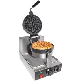 تصویر وافل گرد چرخی best 