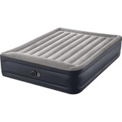 تصویر تخت بادی دونفره بالش دار جدید اینتکس مدل Deluxe Pillow Rest تولید 2023 intex 64136