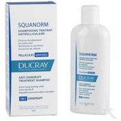 تصویر شامپو اسکوانورم ضدشوره چرب واسکالپ دو کری ا Shampoo Ducray squanorm Shampoo Ducray squanorm