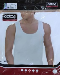 تصویر زیرپوش رکابی مردانه کد 1001 Oztas‎ Oztas code 1001 men's stiletto underwear