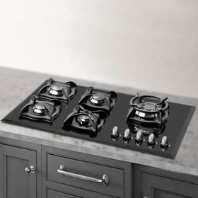 تصویر اجاق گاز رومیزی میلان مدل G304 Milan Hob Gas Stove G304 Model