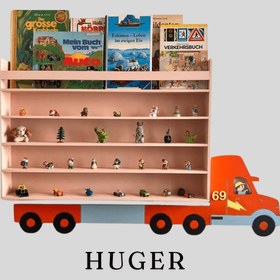 تصویر کامیون کتابخانه پسرانه 