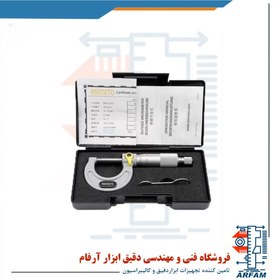 تصویر میکرومتر آسیمتو 25-0 میلی متر خارج سنج مدل 0-01-101 Asimeto Outside Micrometer 101-01-0