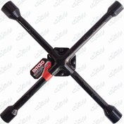 تصویر آچار چرخ ۱۴ اینچ مشکی اینتکرو 