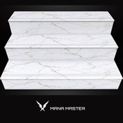 تصویر سرامیک پله و زیر پله طرح سنگ سایز ۱۰۰*۳۵ 