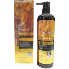 تصویر شامپو آرگان برزیلی هیر اصل حجم 900 میل argan oil shampo hair