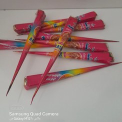 تصویر حنا طراحی قیفی در دو رنگ مشکی و قهوه ای پک سه عددی 