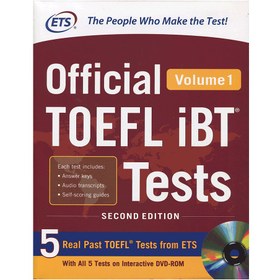 تصویر Official TOEFL iBT Tests Volume 1 2nd Edition کتاب کتاب Official TOEFL iBT Tests Volume 1 2nd Edition اثر ETS نشر Mac grow Hill