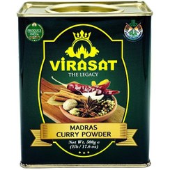 تصویر پودر ادویه کاری هندی ویراسات Virasat وزن 500 گرم 