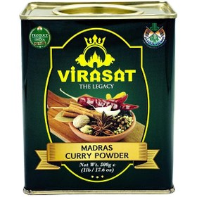 تصویر پودر ادویه کاری هندی ویراسات Virasat وزن 500 گرم 