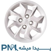 تصویر قالپاق رینگ 14 ساینا و کوئیک فابریک بسته 4 عددی برند ابوئی 