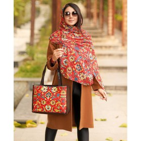 تصویر ست کیف و شال زنانه بهار کد 04 Bahar Women Bag and Shawl Set Code 04