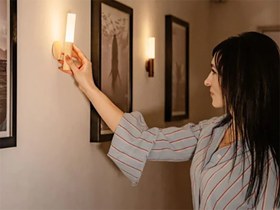 تصویر چراغ سنسور چوبی هوشمند Beam Goods Smart Wooden Sensor Light 