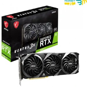 تصویر کارت گرافیک در حد نو MSI GeForce RTX 3060 Ti VENTUS 3X OC 8GB 