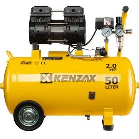 تصویر کمپرسور سایلنت کنزاکس مدل KSC-5451 ظرفیت ۵۰ لیتر بدون روغن 