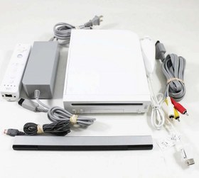 تصویر کنسول بازی نینتندو وی Nintendo Wii کپی خور کارکرده در حد نو 