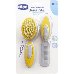 تصویر شانه و برس دسته بیضی چیکو Cihcco Brush and Comb code:2023