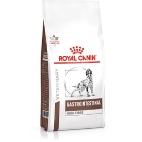 تصویر غذا خشک سگ رویال کنین مدل گاسترو اینتستینال های فیبر 2 کیلوگرم Royal Canin Gastrointestinal High Fibre Dog Food 2Kg