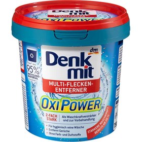 تصویر پودر لکه بر قوی لباس دنک میت Denkmit Oxi Power Denkmit Fleckenentferner Oxi Power 750g