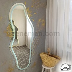 تصویر آینه قدی دفرمه - طرح شیدا 