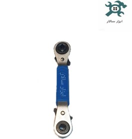 تصویر اچار چیلر سر کج والو Value Ratchet Spanner model 201