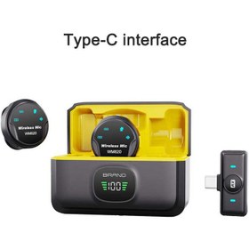 تصویر میکروفون یقه ای بی سیم مدل WM820 