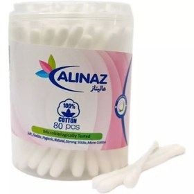 تصویر گوش پاکن عالیناز 80 عددی 