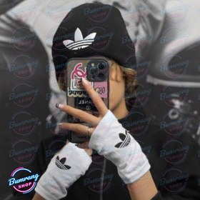 تصویر دستکش طرح ادیداس 