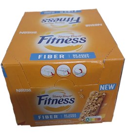 تصویر پروتئین بار رژیمی فیتنس با طعم عسل با فیبر بیشتر باکس 16 عددی fitness nestle fitness nestle