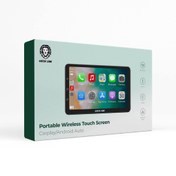 تصویر گرین Carplay صفحه لمسی بی‌سیم قابل حمل - Black, 7 روز ضمانت تعویض کالا 