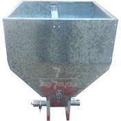 تصویر مخزن دان ( هاپر ) دانخوری اتوماتیک بشقابی 