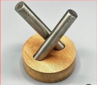 تصویر نمکپاش استیل ضربدری پایه بامبو اقساط 