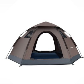 تصویر چادر مسافرتی porodo lifestyle 4 person easy pop up automatic camping tent 2000MM 