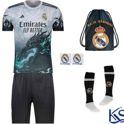 تصویر ست لباس ورزشی رئال مادرید طرح امباپه مدل F2026 