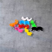 تصویر حلقه پا پلاک کبوتر چفتی بسته ۱۰۰ عددی 