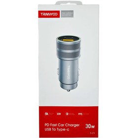 تصویر شارژر فندکی ترانیو مدل T-C9 30W PD Tranyoo T-C9 30W PD wall charger