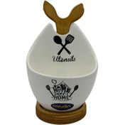 تصویر جا قاشقی کارولین کیچن ور مدل کنار گازی 