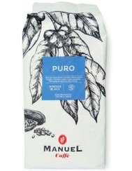 تصویر دانه قهوه پورو مانوئل Manuel Puro Intense Black Coffee Beans 