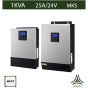 تصویر سانورتر 1 کاوا، 24 ولت، 25 آمپر MPPT برند Voltronic مدل Axpert MKS 1K-24v 