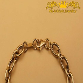 تصویر دستبند کارتیر طلا زرد ۱۸ عیار زنانه شیک کد 4663 