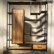 تصویر استند چوب و فلز G180 