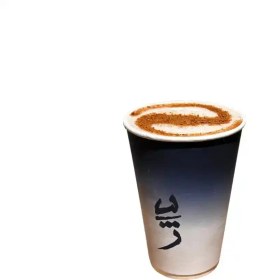 تصویر شیر دارچین فندق 