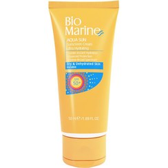 تصویر ضد آفتاب رطوبت رسان SPF50 بایومارین biomarine