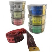 تصویر متر خیاطی یک و نیم متری قابدار (بسته 1 عددی) 