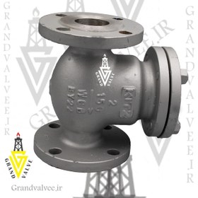 تصویر شیر یکطرفه "6 اینچ کلاس 150 فولاد ریخته گری درچه ای CHECK VALVE SWING 6" #150 WCB A216