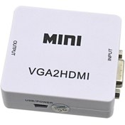 تصویر تبدیل مینی VGA به HDMI وی نت مدل V-COVGA2HDM 