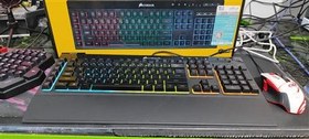 تصویر کیبورد گیمینگ کورسیر K55 RGB 