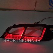 تصویر چراغ جلو اسپرت پارس(فلاپ نئون دار گلس یو ال ) فلاپ نئون دار پارس (جفت)
